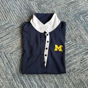 Nike Golf women’s polo - university of michigan